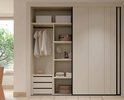 Armario con 2 puertas correderas