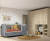 Habitación de bebé con armario convertible en habitación infantil y juvenil