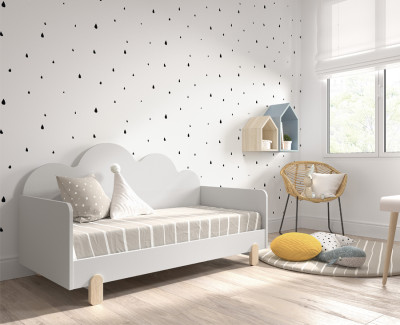 Cuna convertible Nube para colchón de 140x70cm