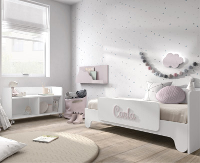 Cuna convertible para colchón de 140x70cm