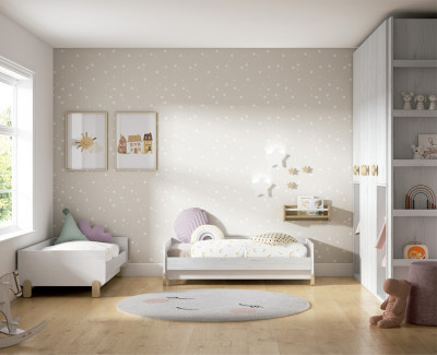 Cama gemelar convertible Duo Plus